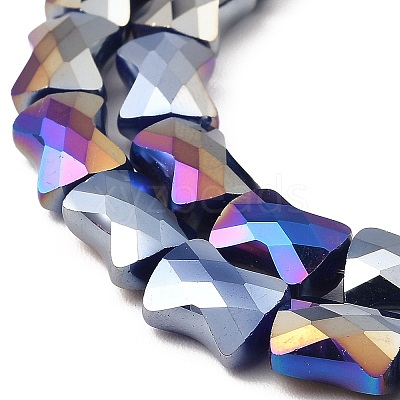 AB Color Plate Glass Beads Strands EGLA-P051-06A-B02-1