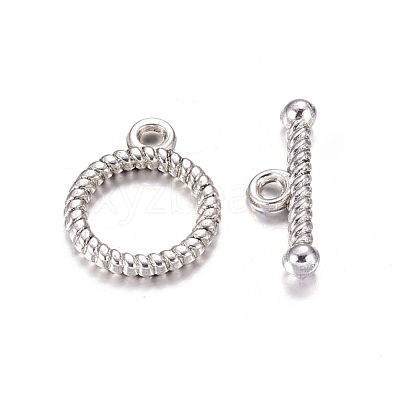 Tibetan Style Alloy Toggle Clasps AC2016-NF-1