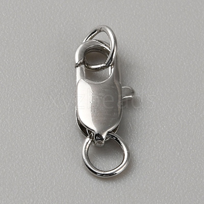 Brass Lobster Claw Clasps LS-FIND-WH0110-859B-P-1