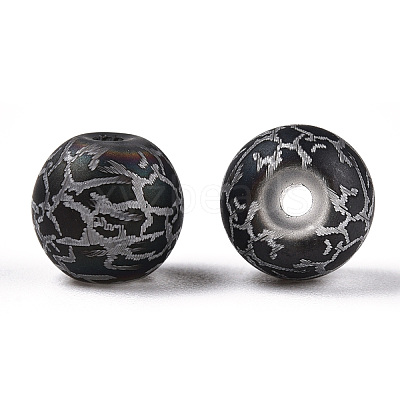 Electroplate Glass Beads EGLA-S178-03A-1