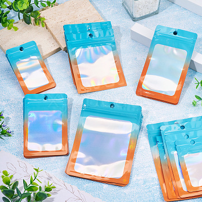 50Pcs 5 Styles Plastic Resealable Bag OPP-TA0001-20-1