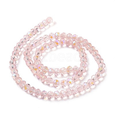 Electroplate Glass Beads Strands EGLA-A034-T4mm-L18-1