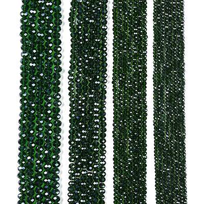 Electroplate Glass Beads Strands EGLA-A044-T8mm-A24-1