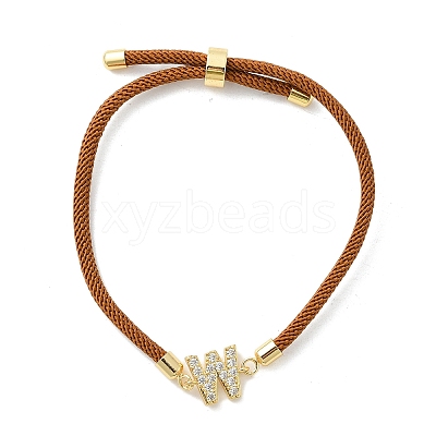 Adjustable Nylon Cord Bracelets BJEW-C096-01G-23-1