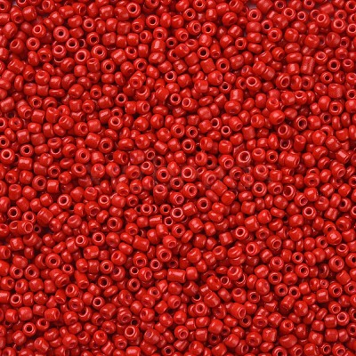 Baking Paint Glass Seed Beads SEED-S001-K20-1