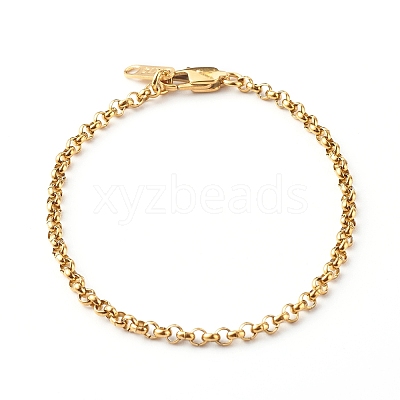 304 Stainless Steel Rolo Chain Bracelets X-BJEW-JB06447-03-1