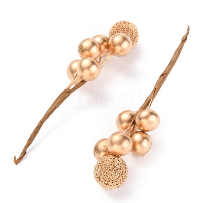 Foam Artificial Christmas Berries with Branch DIY-B019-02A-1