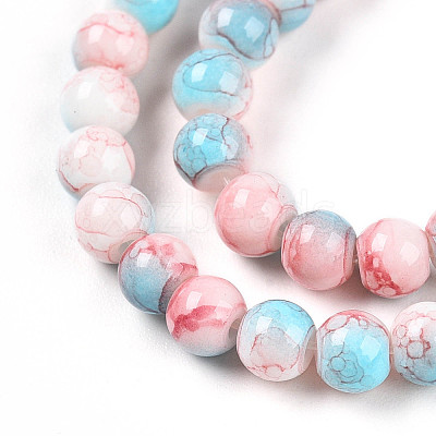 Baking Paint Glass Beads X1-DGLA-N003-4mm-C03-1