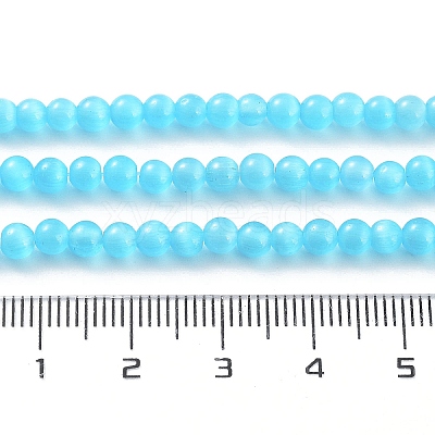 Cat Eye Beads Strands CE-F022-4mm-10-1