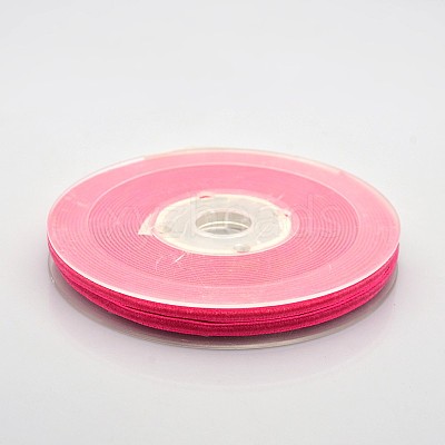 Polyester Velvet Ribbon for Gift Packing and Festival Decoration SRIB-M001-4mm-187-1