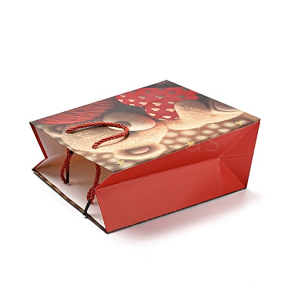 4 Colors Valentine's Day Love Paper Gift Bags CARB-D014-01I-1
