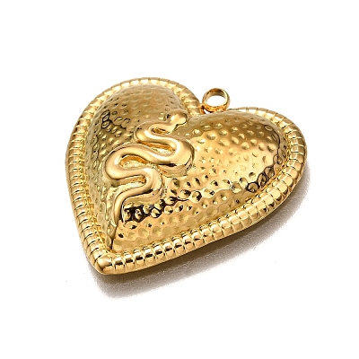 304 Stainless Steel Pendants STAS-M116-08G-1