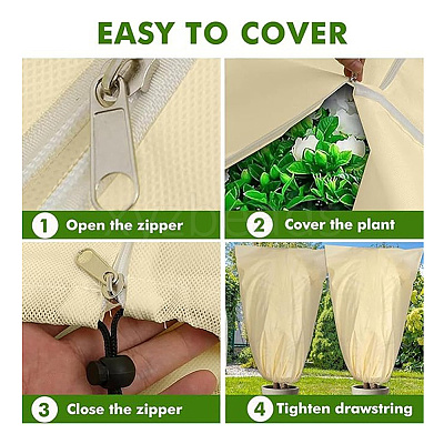 Non-woven Fabrics Netting for Fruit Trees AJEW-WH20022-86B-01-1