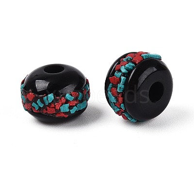 Handmade Polymer Clay Indonesia Beads IPDL-N004-01C-1