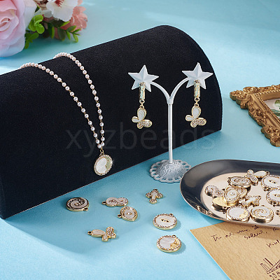 28Pcs 7 Styles Alloy Pendants FIND-TA0004-61-1