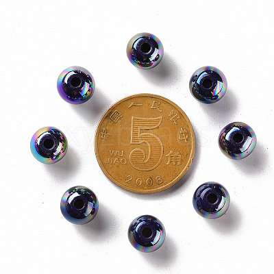 Opaque Acrylic Beads MACR-S370-D8mm-A19-1