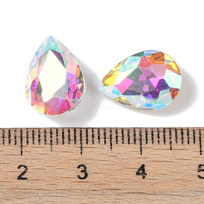 Glass Pointed Back Rhinestone RGLA-Q001-8-1