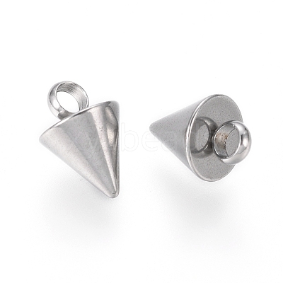 Tarnish Resistant 304 Stainless Steel Pendants STAS-G214-47P-03-1