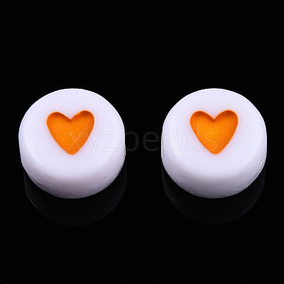 Opaque Acrylic Beads MACR-N008-57-1