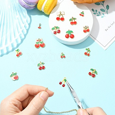 15Pcs 15 Styles 304 Stainless Steel Pendants STAS-CJ0003-09-1