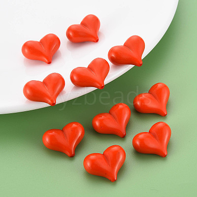 Opaque Acrylic Beads X-MACR-S373-70-AM-1