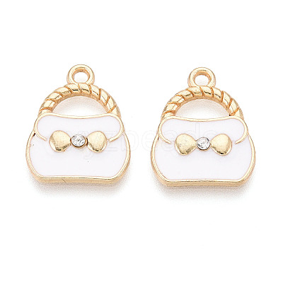 Alloy Enamel Pendants ENAM-N064-11KCG-1