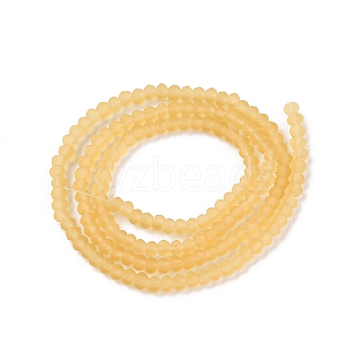 Transparent Glass Beads Strands EGLA-A044-T1mm-MD03-1
