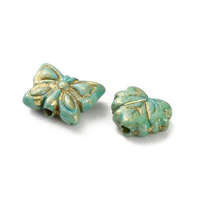 Opaque Acrylic Beads OACR-M015-15D-1