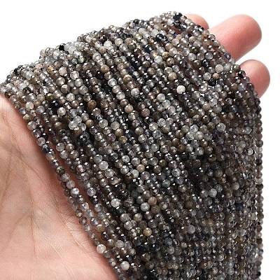Natural Iolite Beads Strands LS-G-RM2025-22-3mm-1
