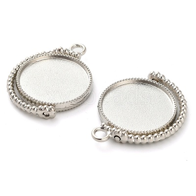 Zinc Alloy Pendant Cabochon Settings FIND-NH0001-13A-P-1
