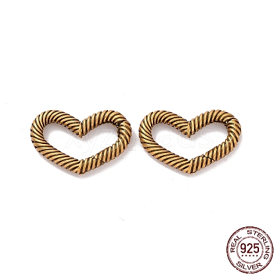 925 Sterling Silver Spring Gate Rings STER-D036-04AG-1