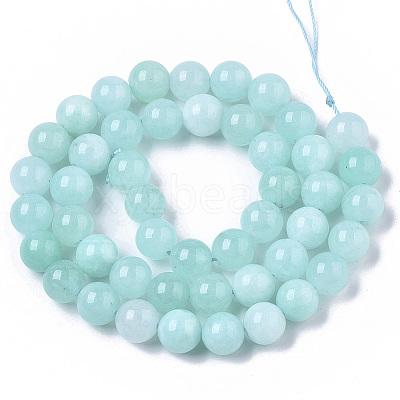 Natural Quartz Beads Strands G-T129-04-6mm-1