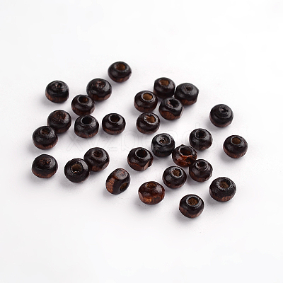 Dyed Natural Wood Beads X-WOOD-S614-1-LF-1