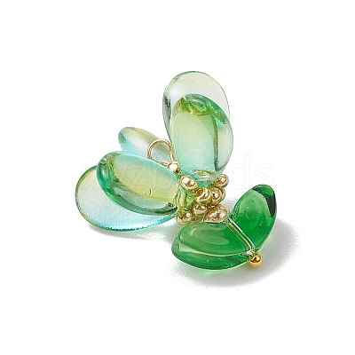 Glass Pendants PALLOY-MZ00657-03-1