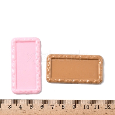 Opaque Resin Cabochon Settings RESI-G118-02B-1