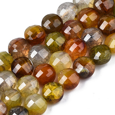 Natural Agate Beads Strands G-N326-100A-07-1