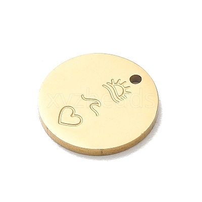 304 Stainless Steel Charms SA-CBA2714-04E-G-1