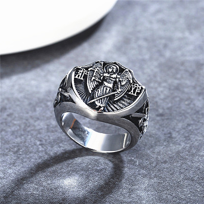304 Stainless Steel Finger Rings FS-WG99BD1-03-1