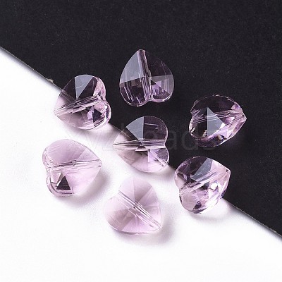 Transparent Glass Beads GLAA-K002-07A-01-1