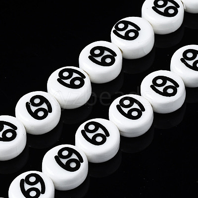 Handmade Porcelain Ceramic Beads Strands PORC-S502-032G-1