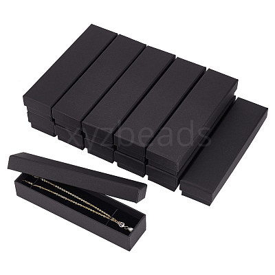 Kraft Paper Jewelry Boxes CON-WH0068-96-1