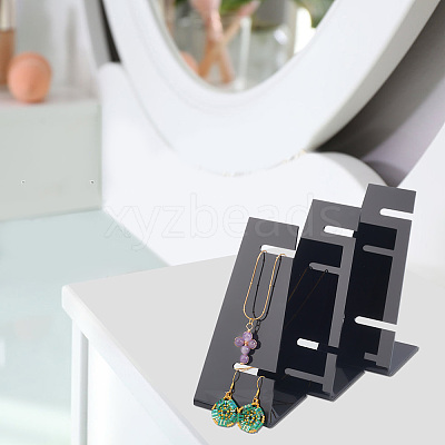 Acrylic Watch Display Stands ODIS-WH0029-11B-1