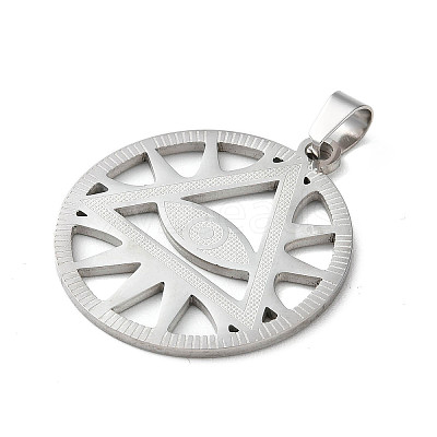 Non-Tarnish 201 Stainless Steel Pendants STAS-D041-13P-1