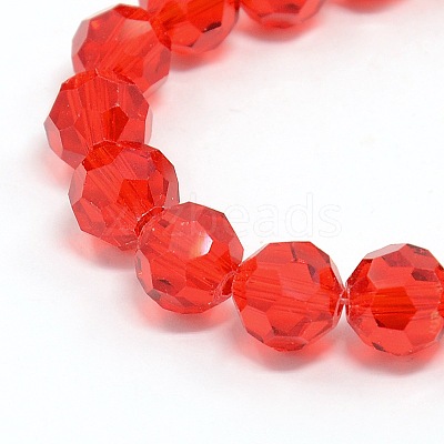 Glass Beads Strands EGLA-J042-8mm-16-1