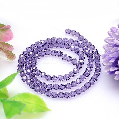 Imitation Austrian Crystal Bead Strands G-M181-8mm-26A-1