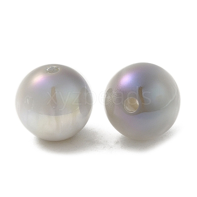 Iridescent Opaque Resin Beads RESI-Z015-01A-06-1