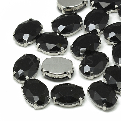 Sew on Rhinestone RGLA-T091-6x8mm-02P-1