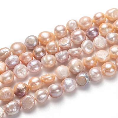 Natural Cultured Freshwater Pearl Beads Strands PEAR-L033-41A-01-1