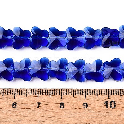 Transparent Glass Beads GLAA-Q066-10mm-B09-1