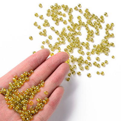 6/0 Glass Seed Beads SEED-US0003-4mm-110-1